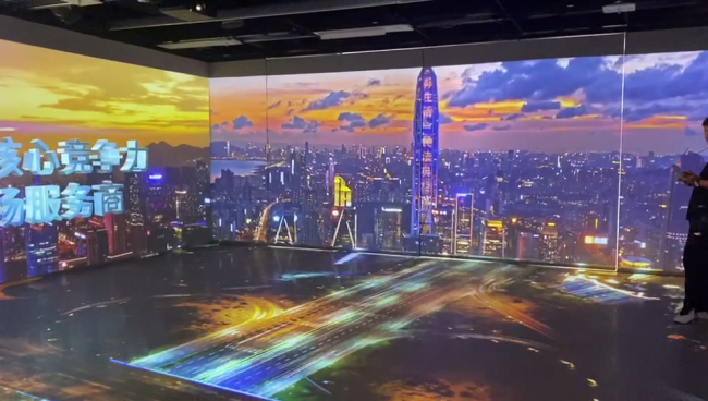 美貌與實力并存，SEEMILE打造沉浸空間企業(yè)展廳